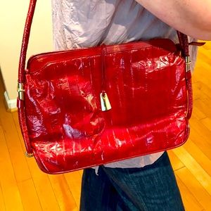 Vintage Eel Skin Bag